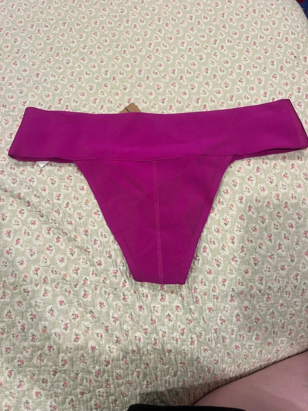 Skims Magenta Bikini Bottom 3X